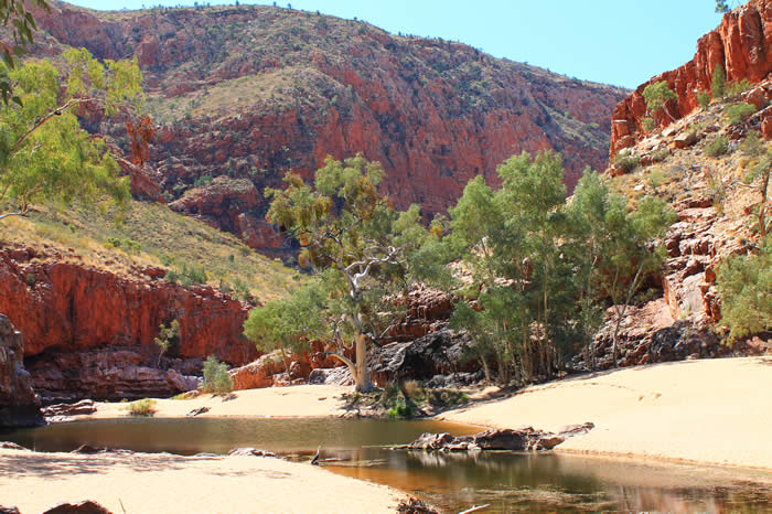Ormiston Gorge in the West Macs